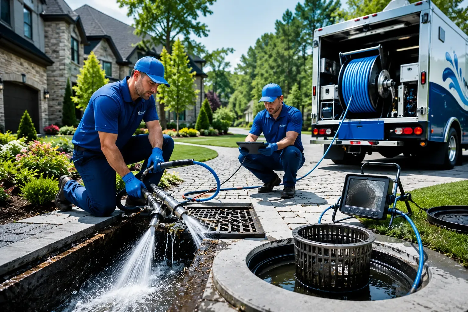 Local outdoor drain cleaning professionals in Harrisburg, NC
