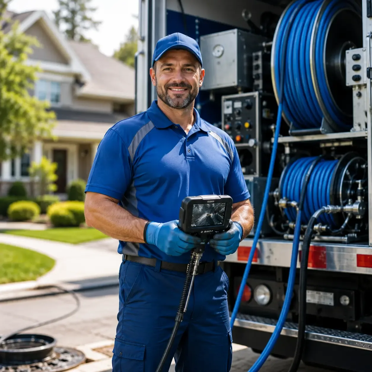 Local outdoor drain cleaning specialists in Harrisburg, NC